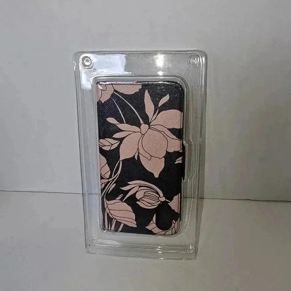 KATE SPADE‎ GARDENIA FOLIO IPHONE CASE WIRU1041 - BLACKMULTI - XS - Picture 1 of 8